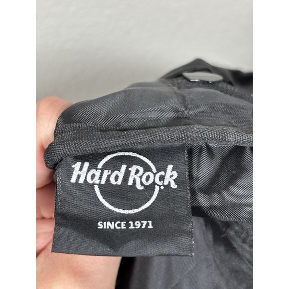 HARD ROCK CAFE PACKABLE‎ POSTCARD BACKPACK Soft Shell Backpack Multicolor Pocket - Picture 7 of 11